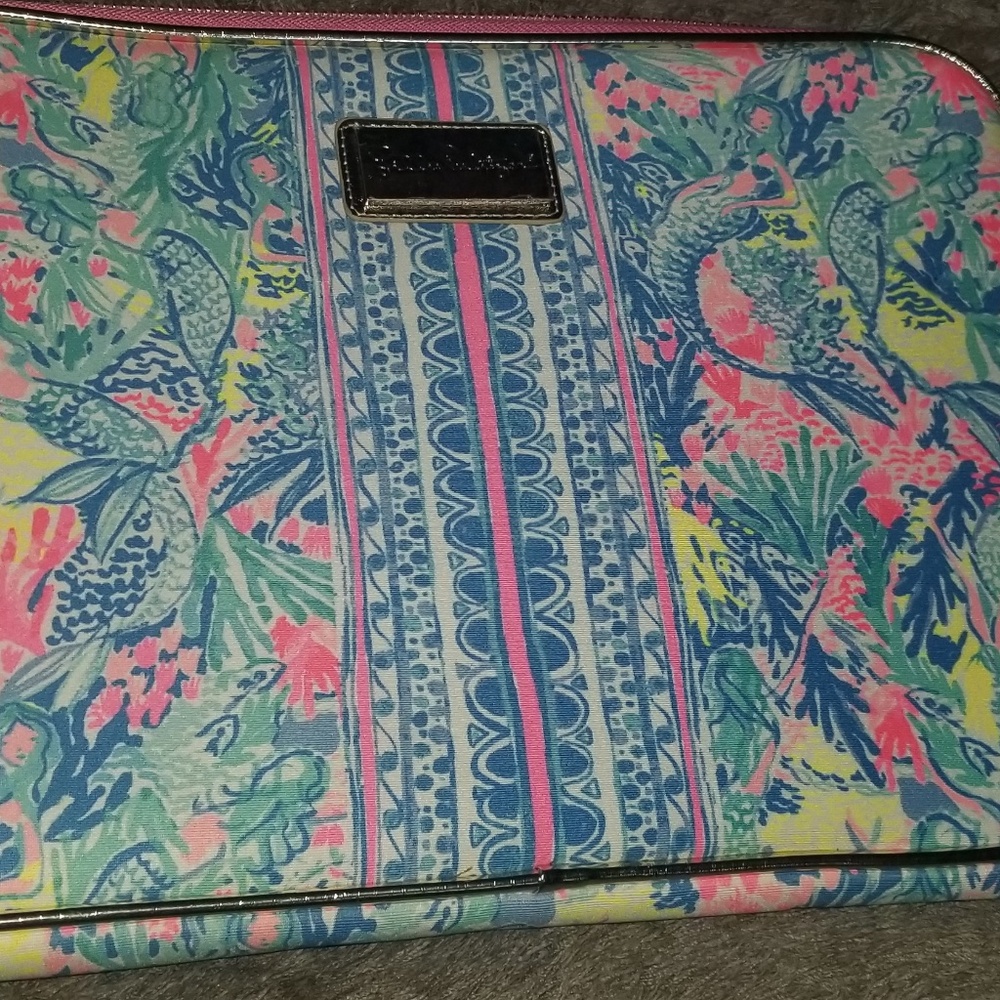 Lilly Pulitzer Laptop Sleeve Zip Case NWT